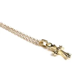 22 Ayar Altın Haç Baby Fat Charm
