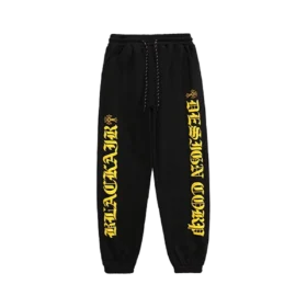 Chrome Hearts Arrival Sonbahar İlkbahar Harfli Köpüklü Eşofman Altı
