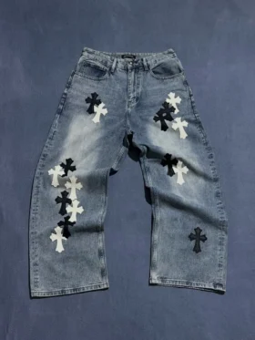 Chrome Hearts Bol Kesim Jeanler