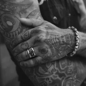 Chrome Hearts Dagger Yüzük