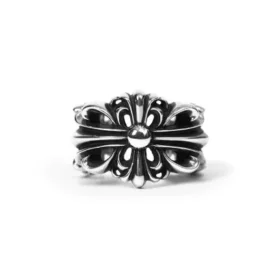 Chrome Hearts Double Floral Yüzük