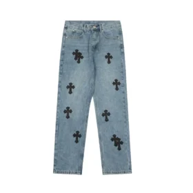 Chrome Hearts Flairny Cemetery Kumaş Denim Pantolon