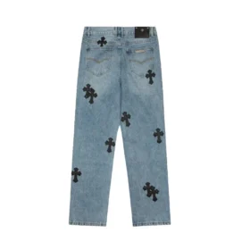 Chrome Hearts Flairny Cemetery Kumaş Denim Pantolon