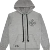 Chrome Hearts Framed Plus Cross Kapüşonlular