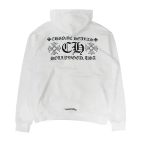 Chrome Hearts Hollywood Patchwork Kapüşonlular Sweatshirt
