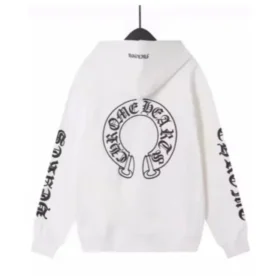 Chrome Hearts Krem Kapüşonlu Sweatshirt