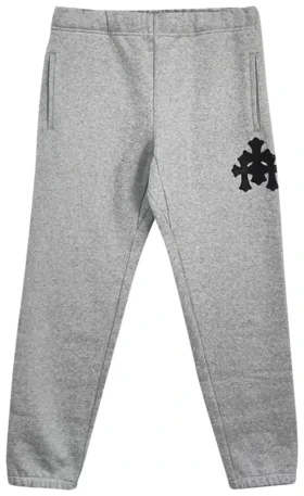 Chrome Hearts Üçlü Haç Eşofman Altı – Gri