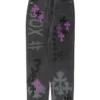 Chrome Hearts Levi’s Cross Patch Şablonlu Jeanler