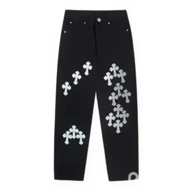 Chrome Hearts Çoklu Cross Patch Jeanler