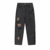 Chrome Hearts Çoklu Haç Desenli Jeanler