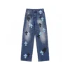 Chrome Hearts Siyah & Camgöbeği Cross Patch Denim Chrome Hearts Siyah & Camgöbeği Cross Patch Denim