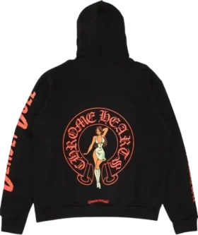 Chrome Hearts X Deadly Doll Özel Kapüşonlu Sweatshirt