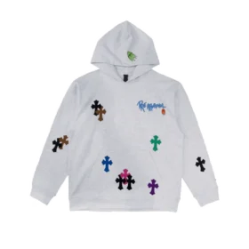 Chrome Hearts X Matty Boy Cross Patch Kapüşonlu Sweatshirt