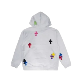 Chrome Hearts X Matty Boy Cross Patch Kapüşonlu Sweatshirt