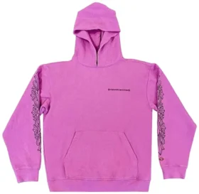 Chrome Hearts X Matty Boy Web Kapüşonlu Sweatshirt Mor