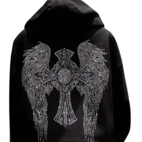 Chrome Hearts Yapay Elmas Kapüşonlular