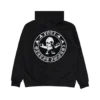 Nadir CH Foti İskelet Daire Logolu Fermuarlı Kapüşonlu Sweatshirt