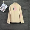 Pembe ve Siyah Haçlı Chrome Hearts Ceket