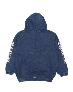 Ruckus Kapüşonlu Denim Cross Patch Ceket
