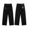 Siyah Chrome Heart Jeanler