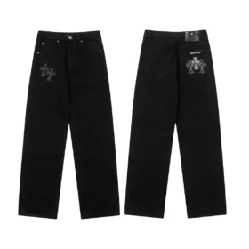 Siyah Chrome Heart Jeanler