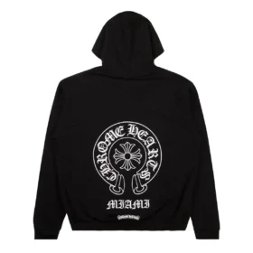 Siyah Chrome Hearts Kith New York Knicks Kapüşonlu Kapüşonlular