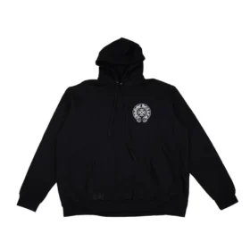 Siyah Chrome Hearts Kith New York Knicks Kapüşonlu Kapüşonlular
