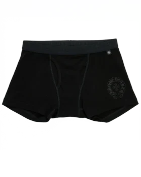 Siyah Tonlu Chrome Hearts Siyah Pamuklu Boxer