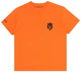 Turuncu Chrome Hearts Tişört
