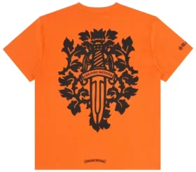 Turuncu Chrome Hearts Tişört